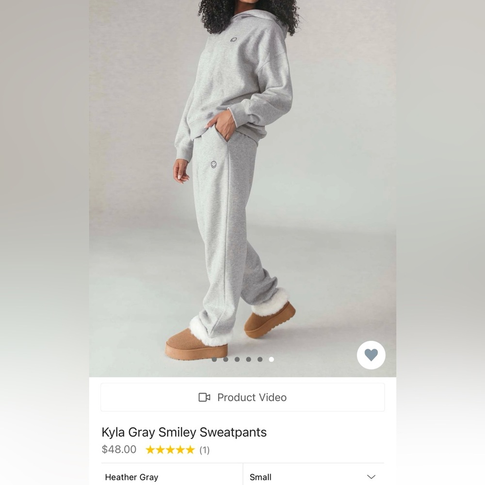 Kyla Gray sweatpants from THE POST size small